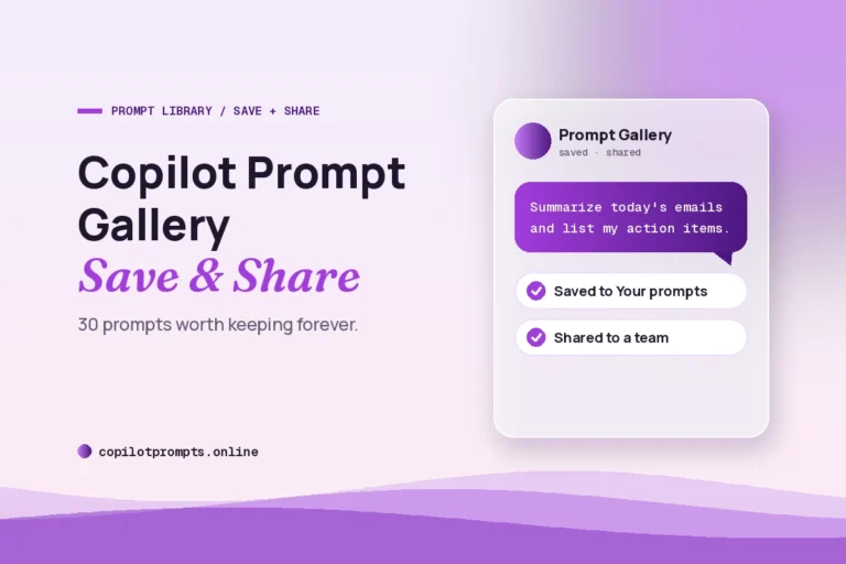 Copilot prompt gallery featured image