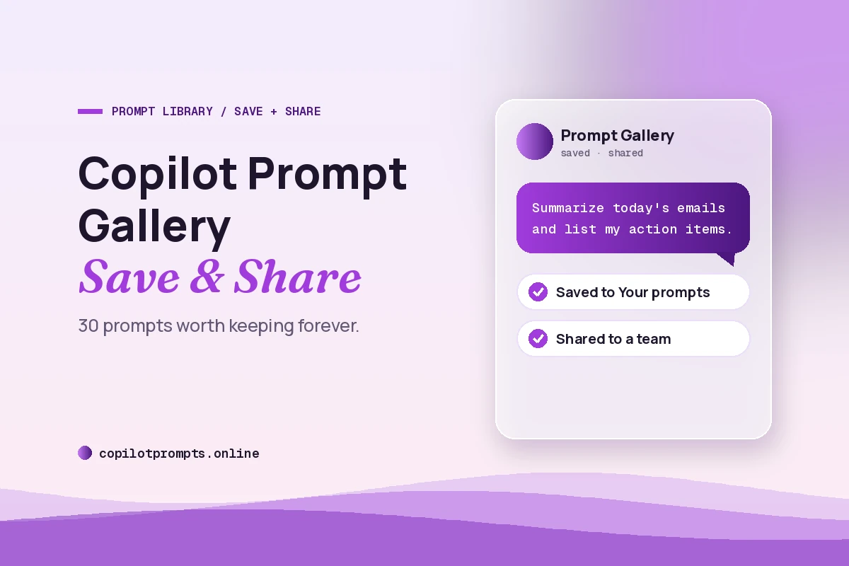 Copilot prompt gallery featured image
