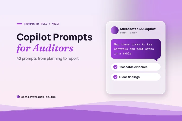 Copilot prompts for auditors featured image