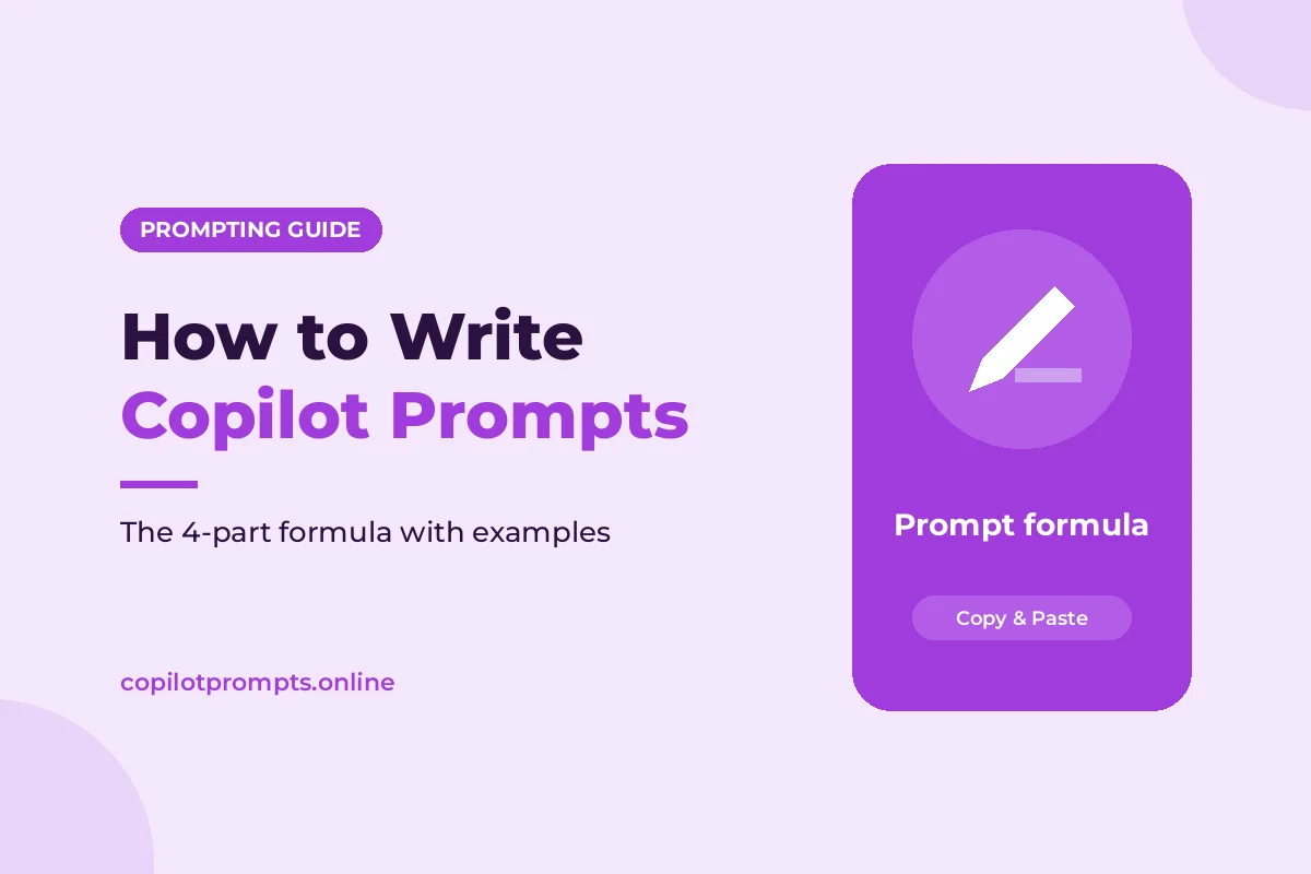 How to write copilot prompts featured image