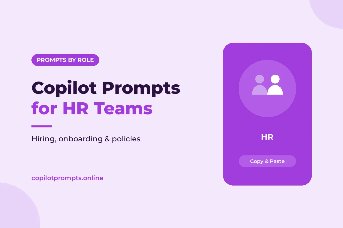 Copilot prompts for hr featured image