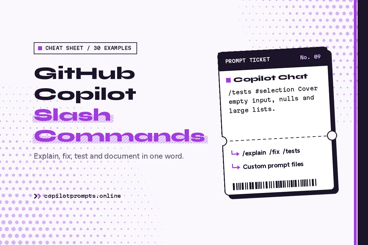 Github copilot slash commands featured image